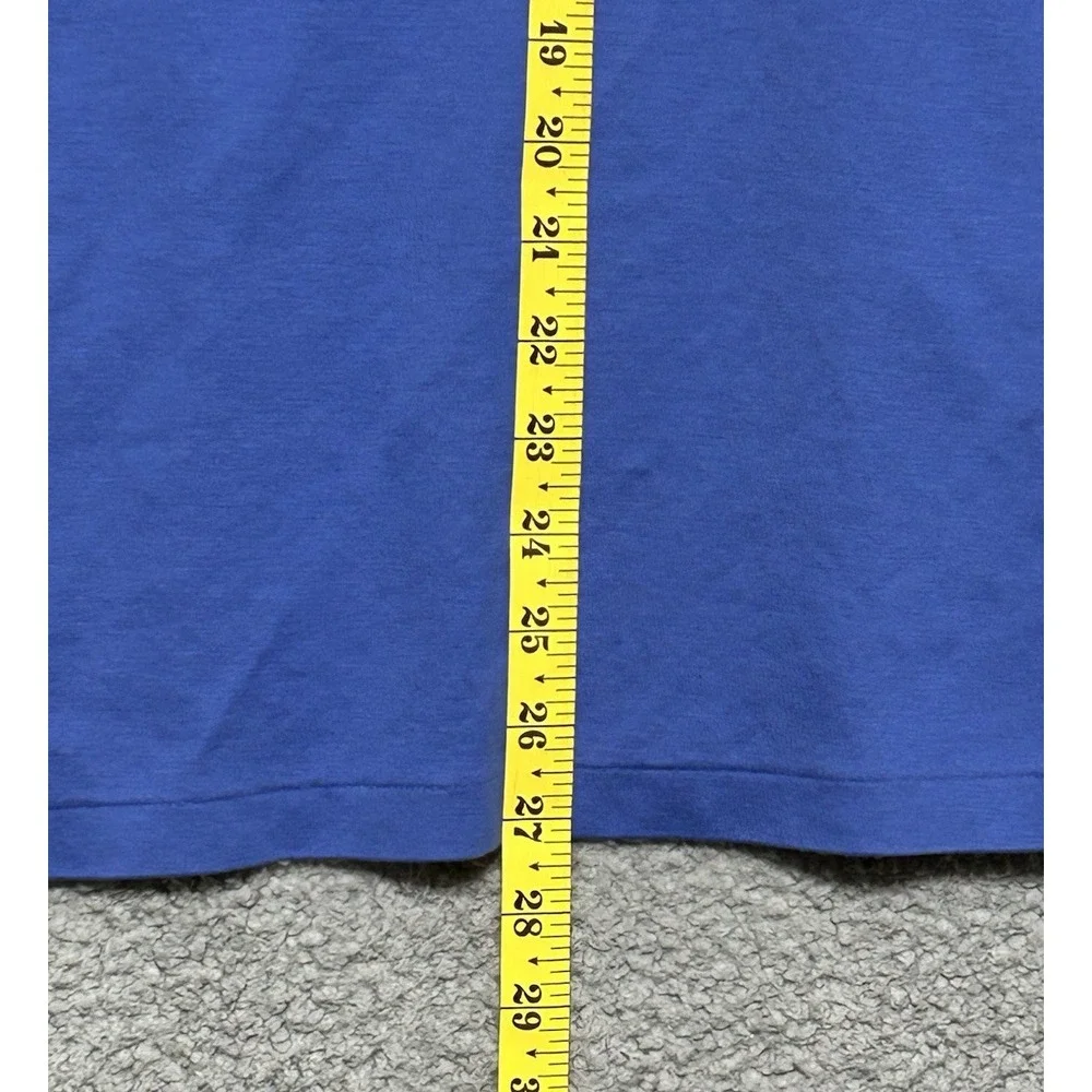 Polo Ralph Lauren Polo Shirt Mens XL Blue Classic Fit Flesh Pony‎ Casual Modern